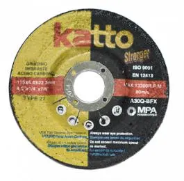 Disco de Desbaste Katto Stronger 4-1/2x6,4mm Acero Carbono