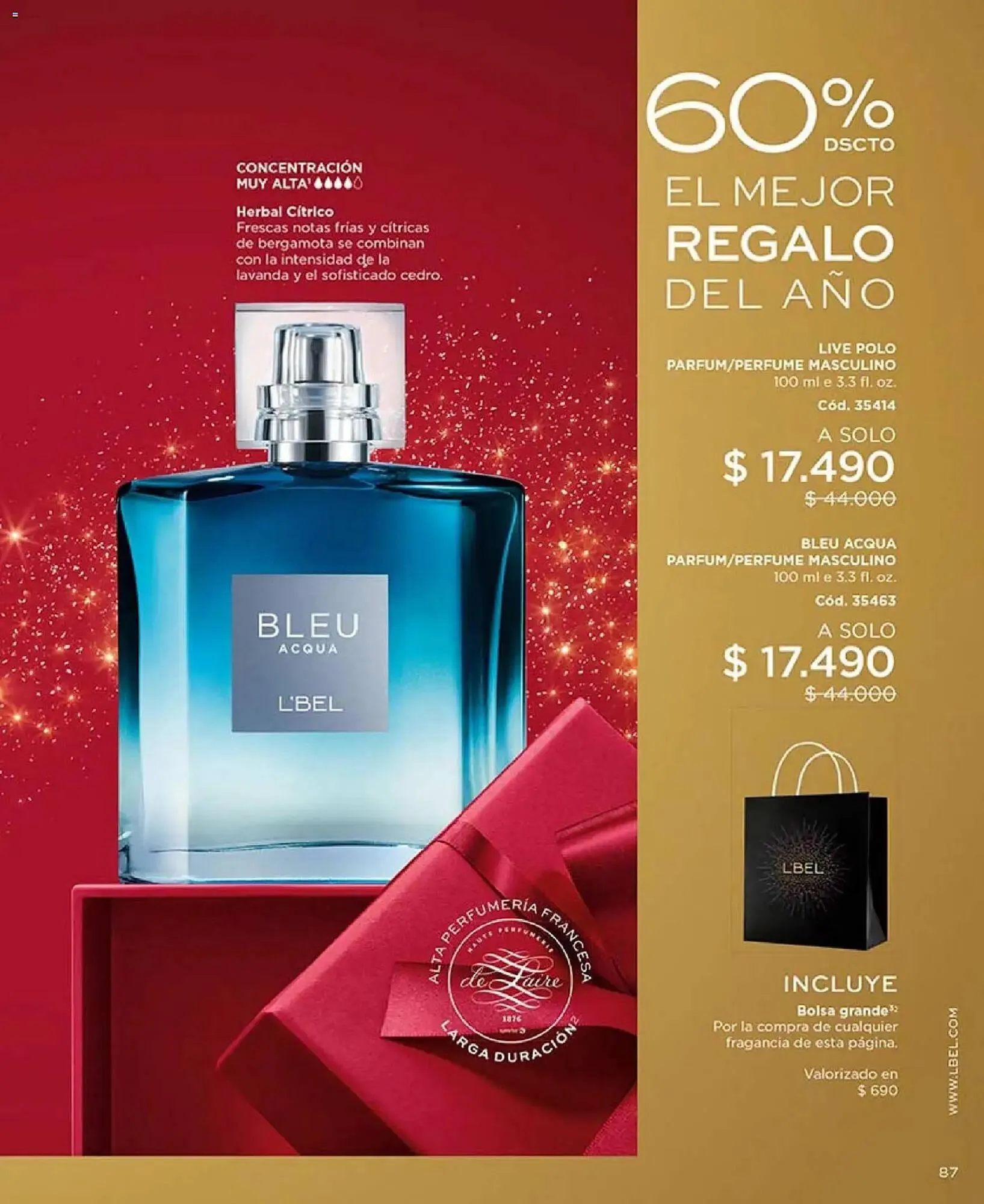 Catálogo de Catálogo L'Bel 30 de noviembre al 1 de enero 2026 - Página 87