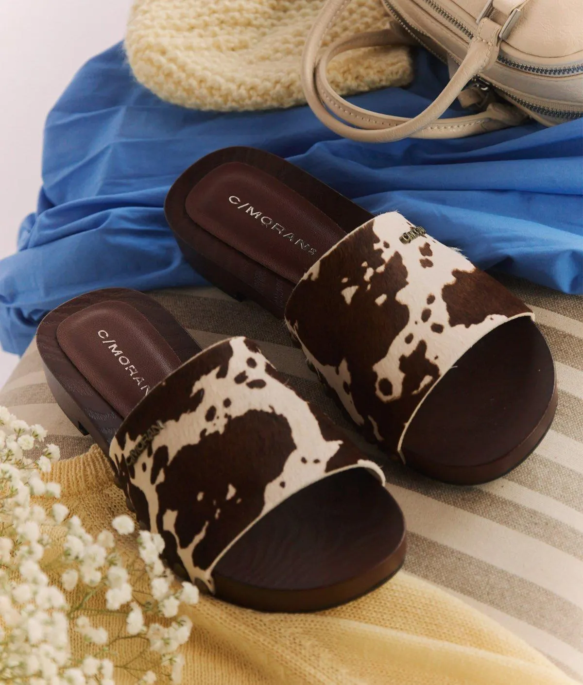 Sandalias 1984 Cuero Pelo