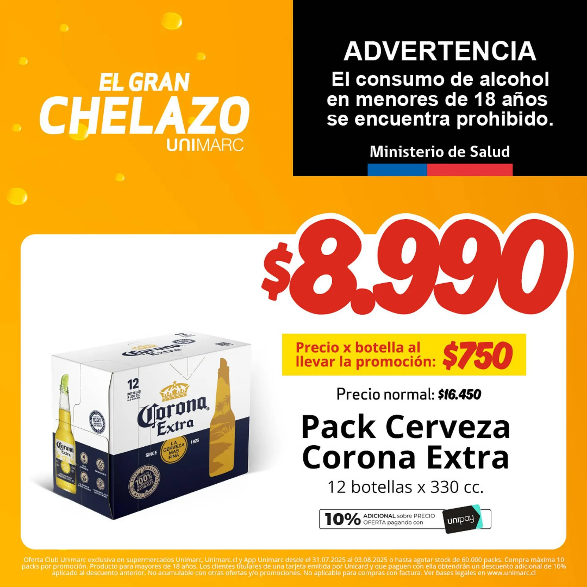 Catálogo de Catálogo Unimarc 31 de julio al 3 de agosto 2025 - Página 2