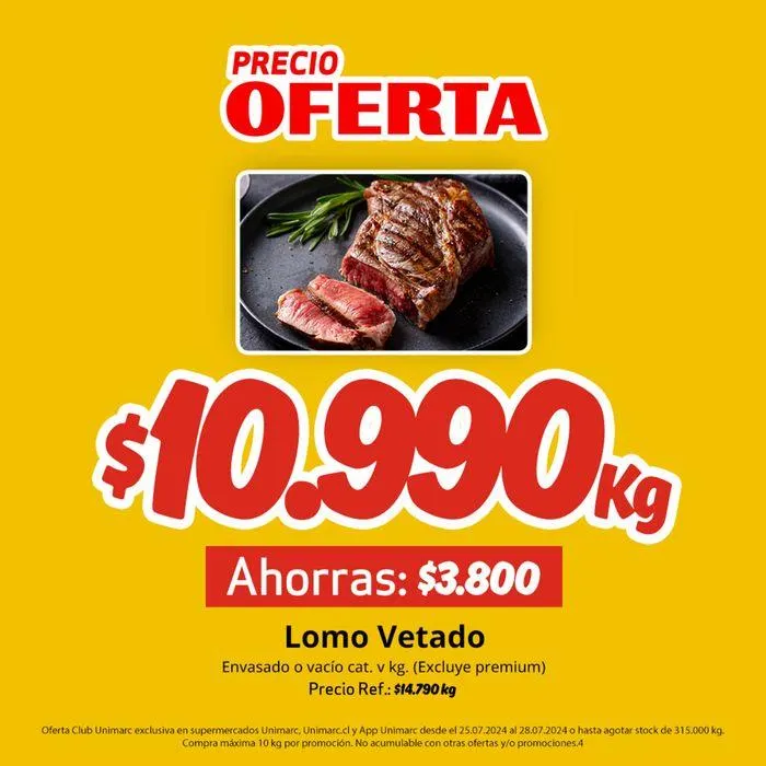 Catálogo de Ofertas Unimarc 26 de julio al 20 de agosto 2024 - Página 3