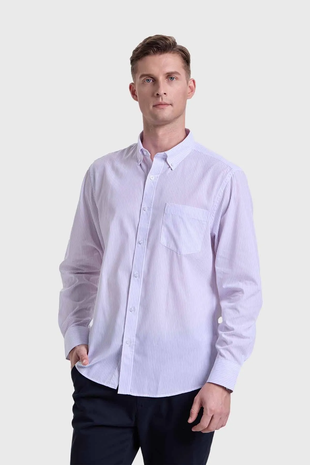 Camisa Hombre Fantasía Blanco