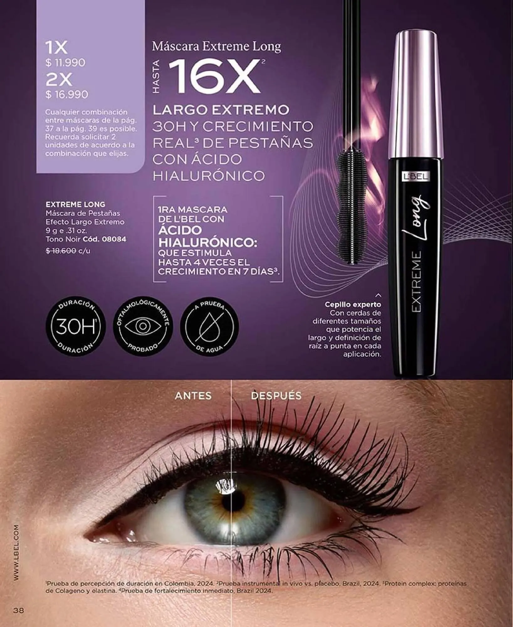 Catálogo de Catálogo L'Bel 6 de octubre al 31 de octubre 2025 - Página 38