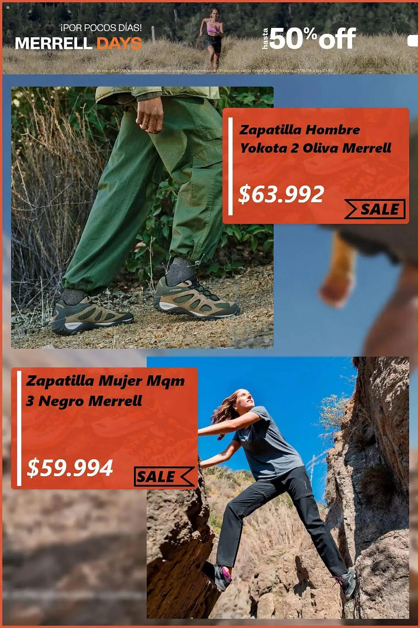 Catálogo de Catálogo Merrell 6 de mayo al 13 de mayo 2025 - Página 2