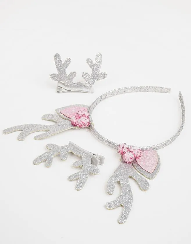 Set de accesorios para el pelo de navidad