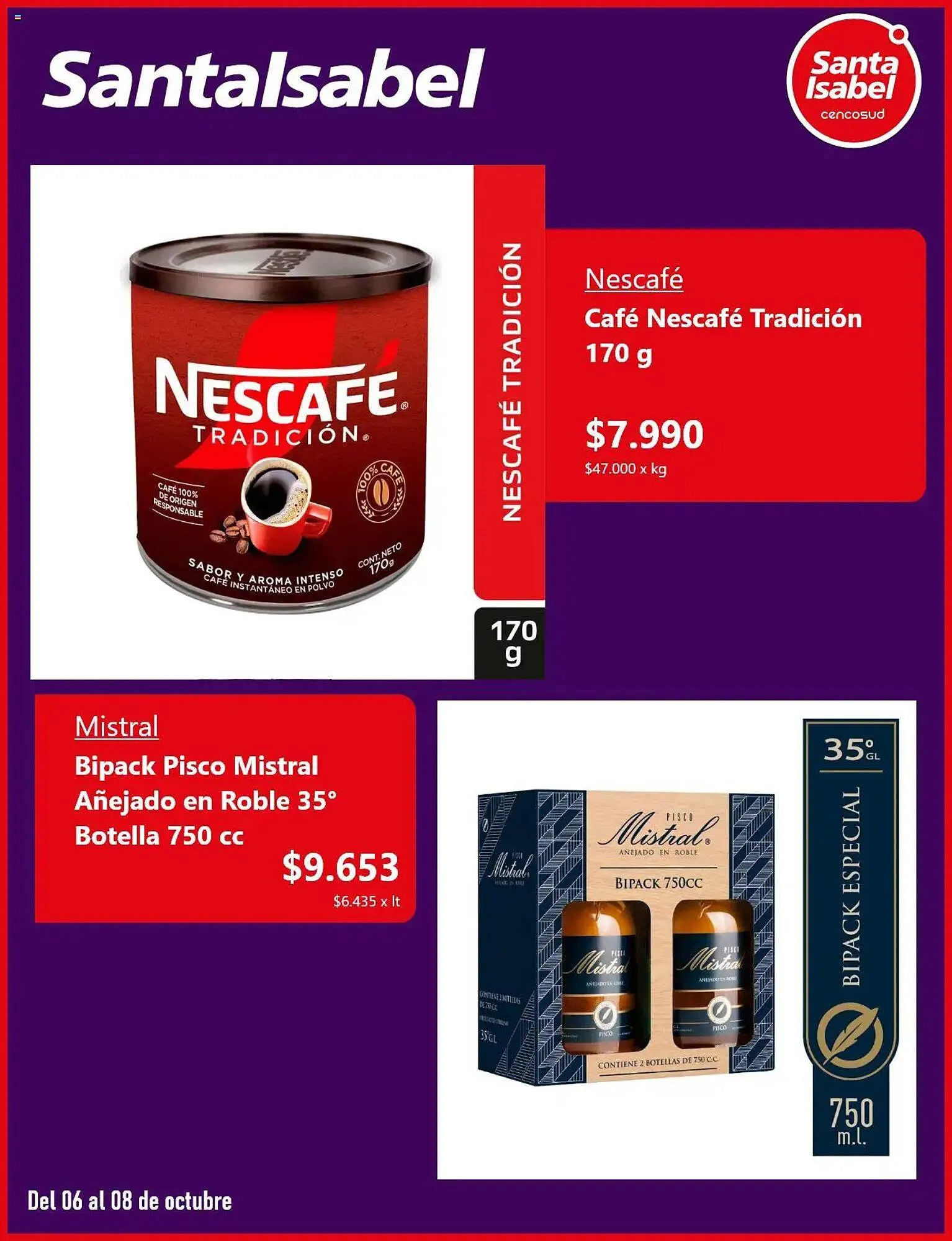 Catálogo de Catálogo Santa Isabel 6 de octubre al 9 de octubre 2025 - Página 2