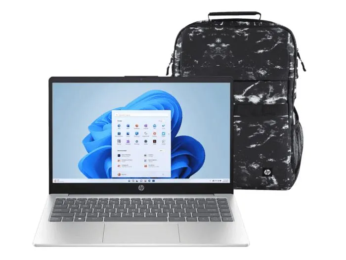 Notebook HP 14-em0002la + Mochila HP Campus