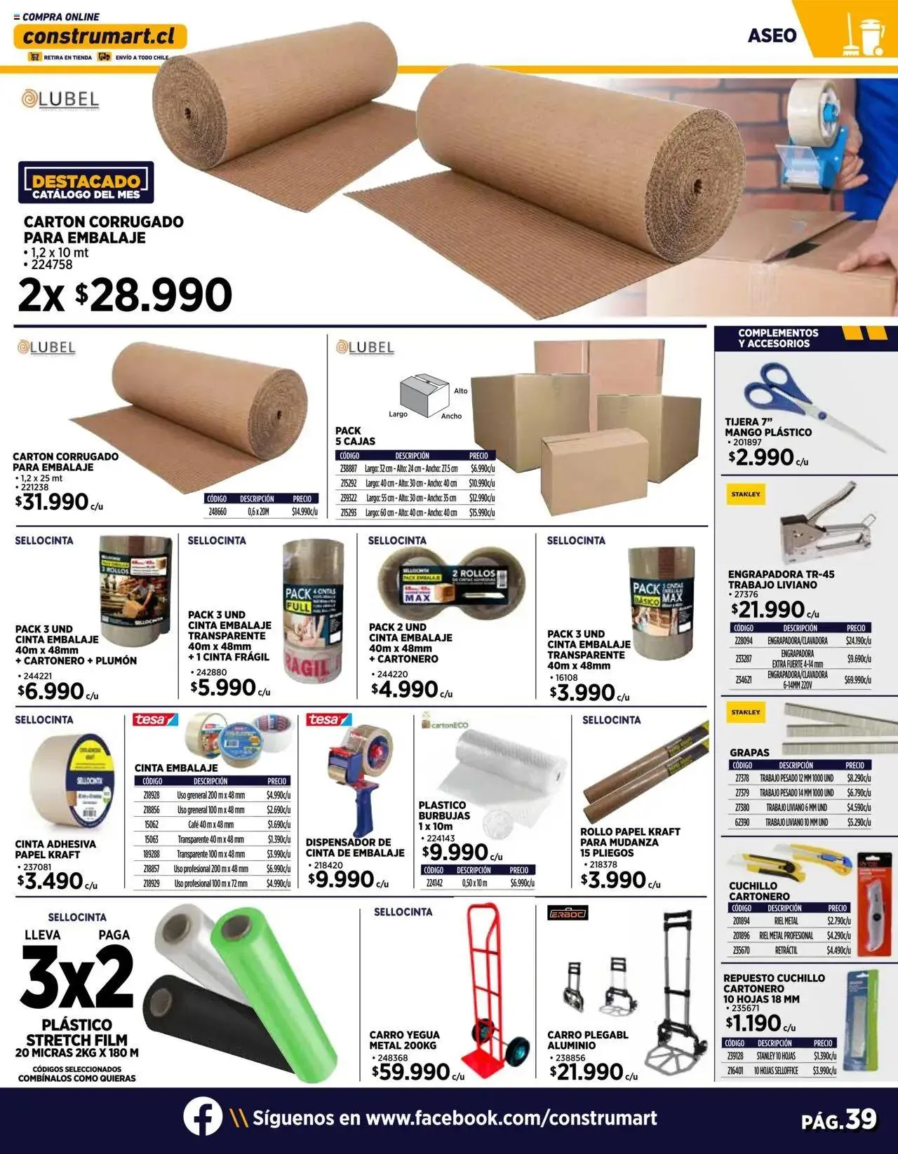 Catálogo de Construmart ofertas 1 de marzo al 31 de marzo 2025 - Página 39