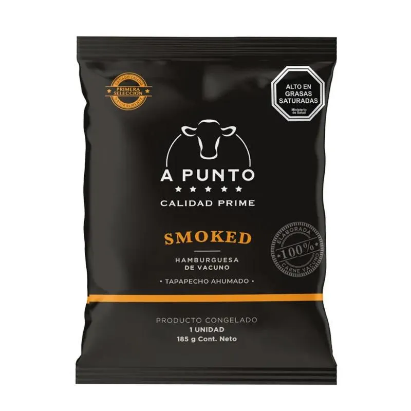 Hamburguesa Smoked A Punto 185 Grs