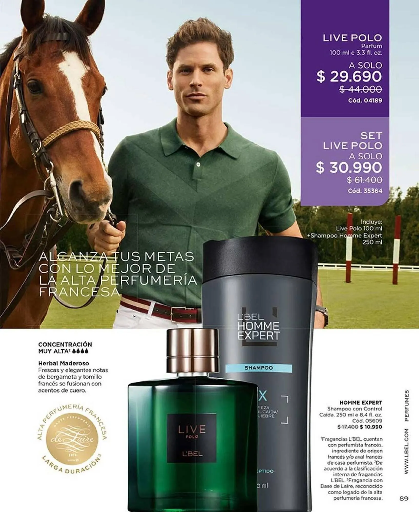 Catálogo de Catálogo L'Bel 10 de julio al 31 de diciembre 2025 - Página 89