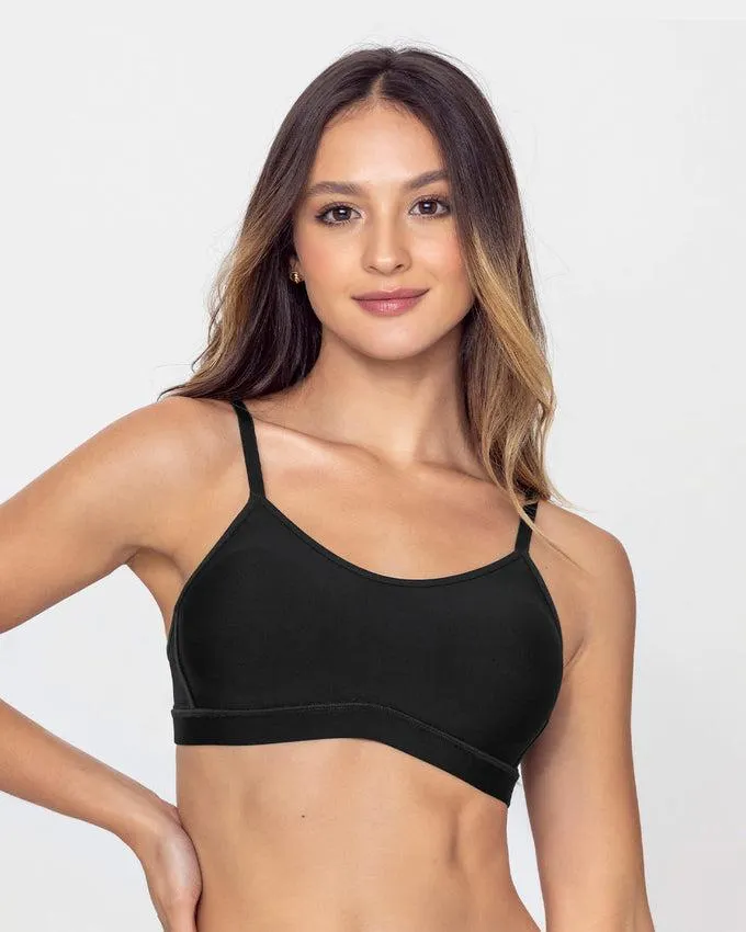 Sostén sin arco con buen cubrimiento en escote Invisible Brastop