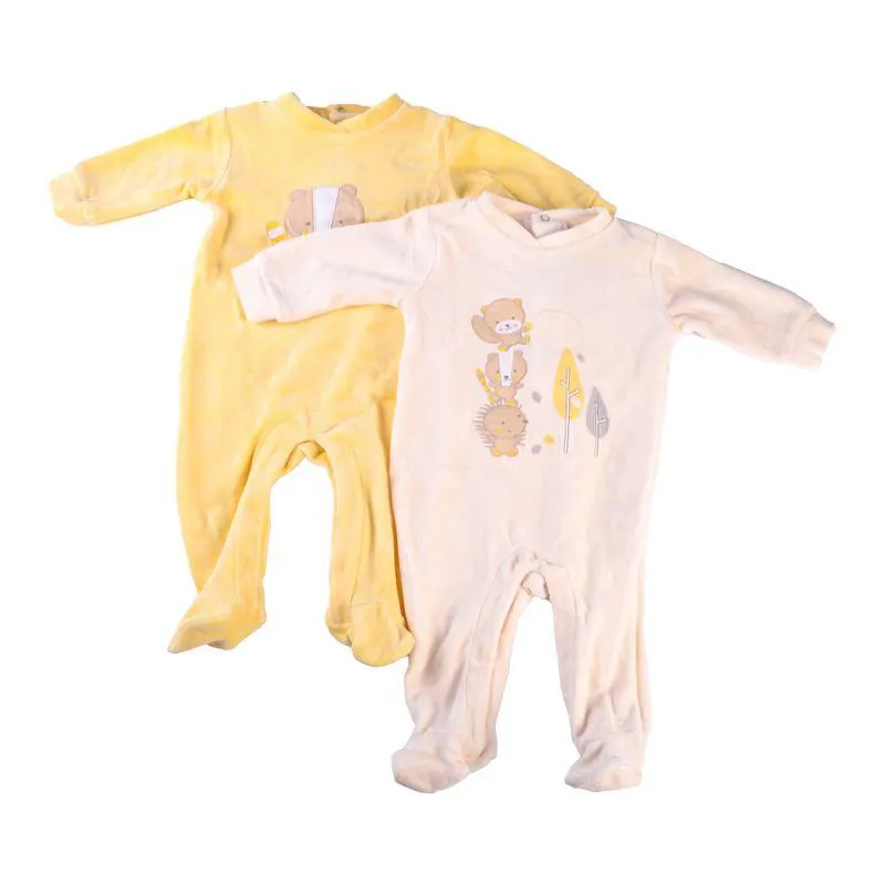 Pack 2 Pcs Osito Bebé Unisex Multicolor