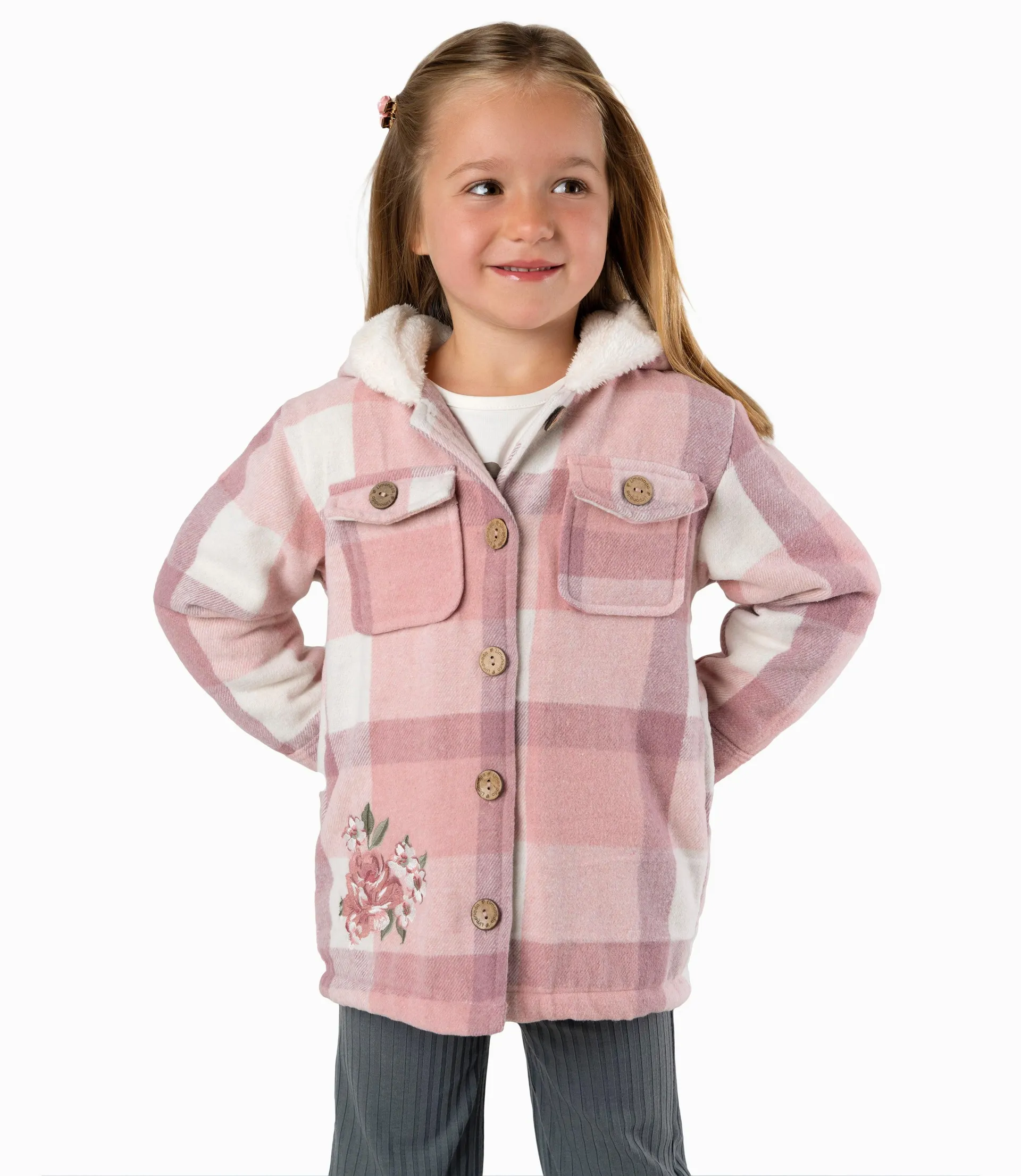 Chaqueta Niña Cuadrillé