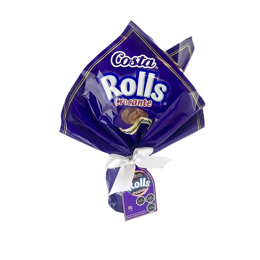 Huevo de chocolate pañuelo rol...