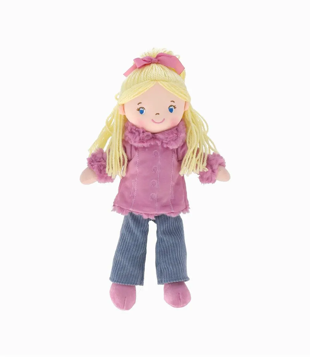 Muñeca Niña Con Abrigo