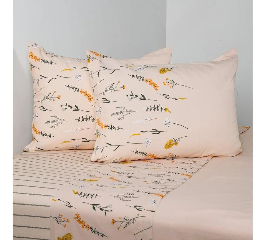 Sábanas 2 Plazas 200 Hilos Floresta