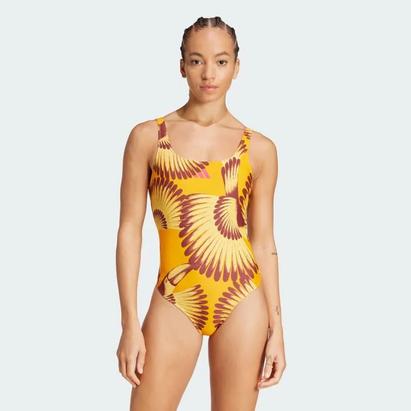 Traje de Natación adidas x FARM 3 Tiras