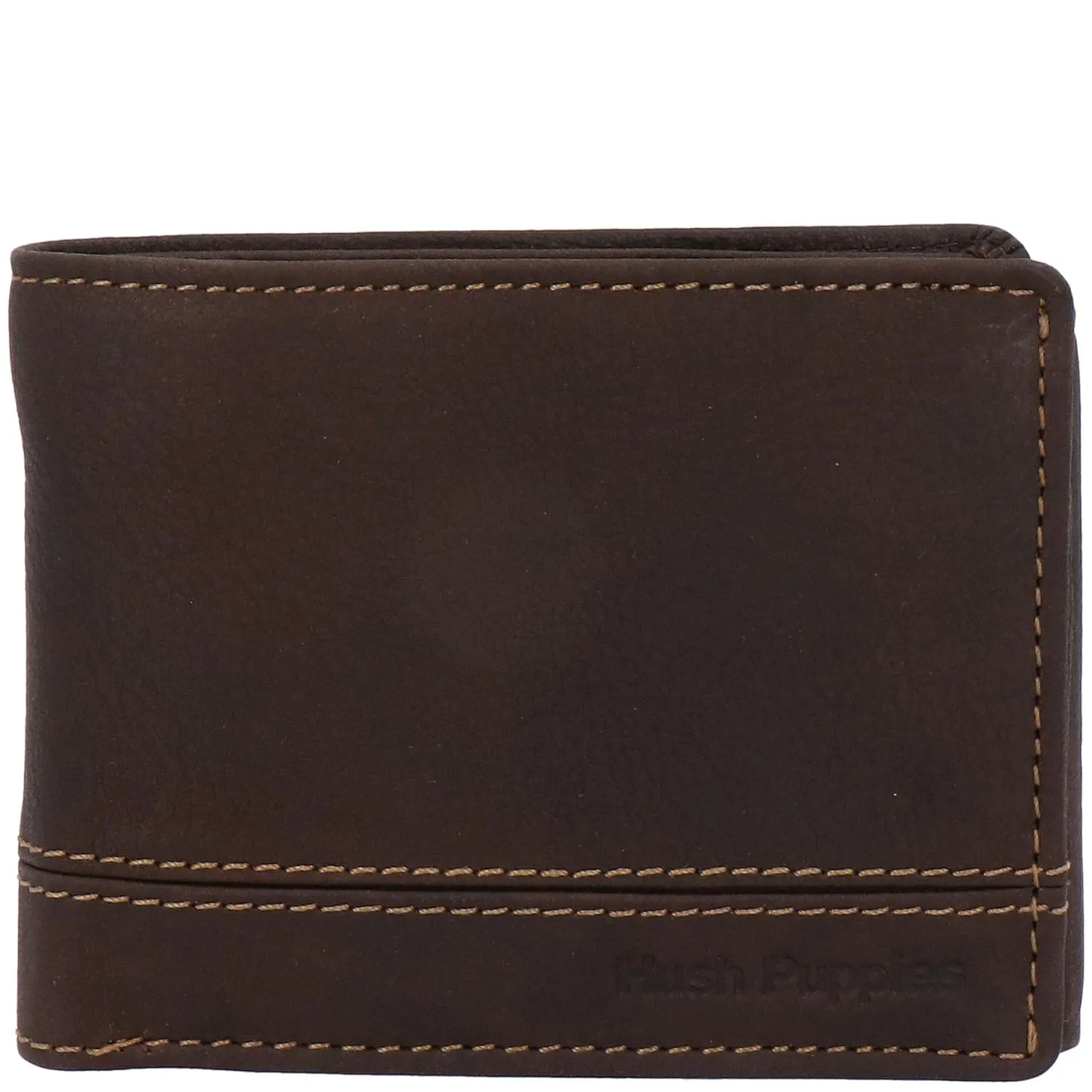 Billetera Cuero Hombre Th Coin Triple