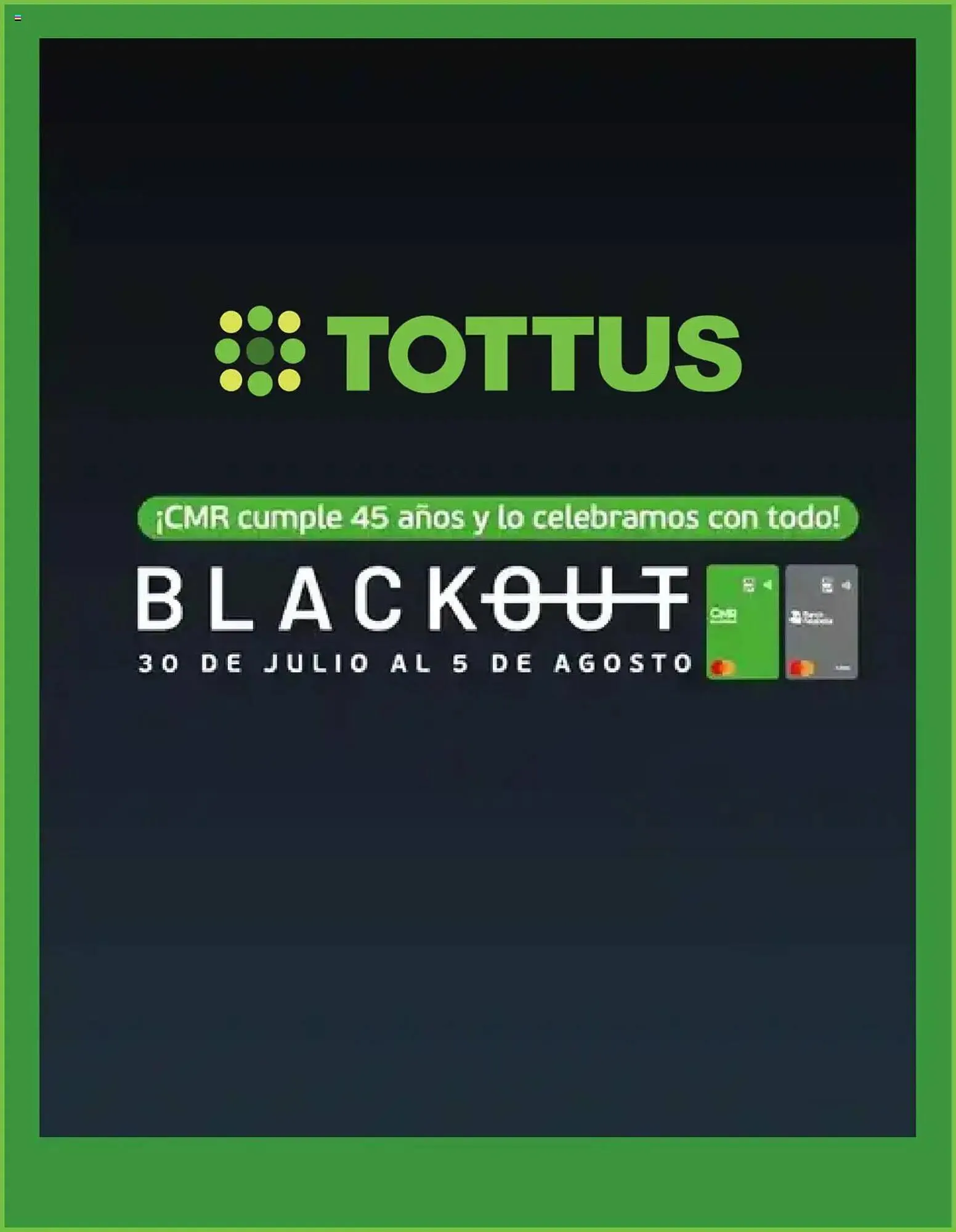 Catálogo de Catálogo Tottus 1 de agosto al 6 de agosto 2025 - Página 1