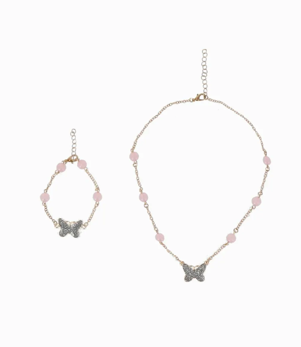 Collar Niña De Mariposa