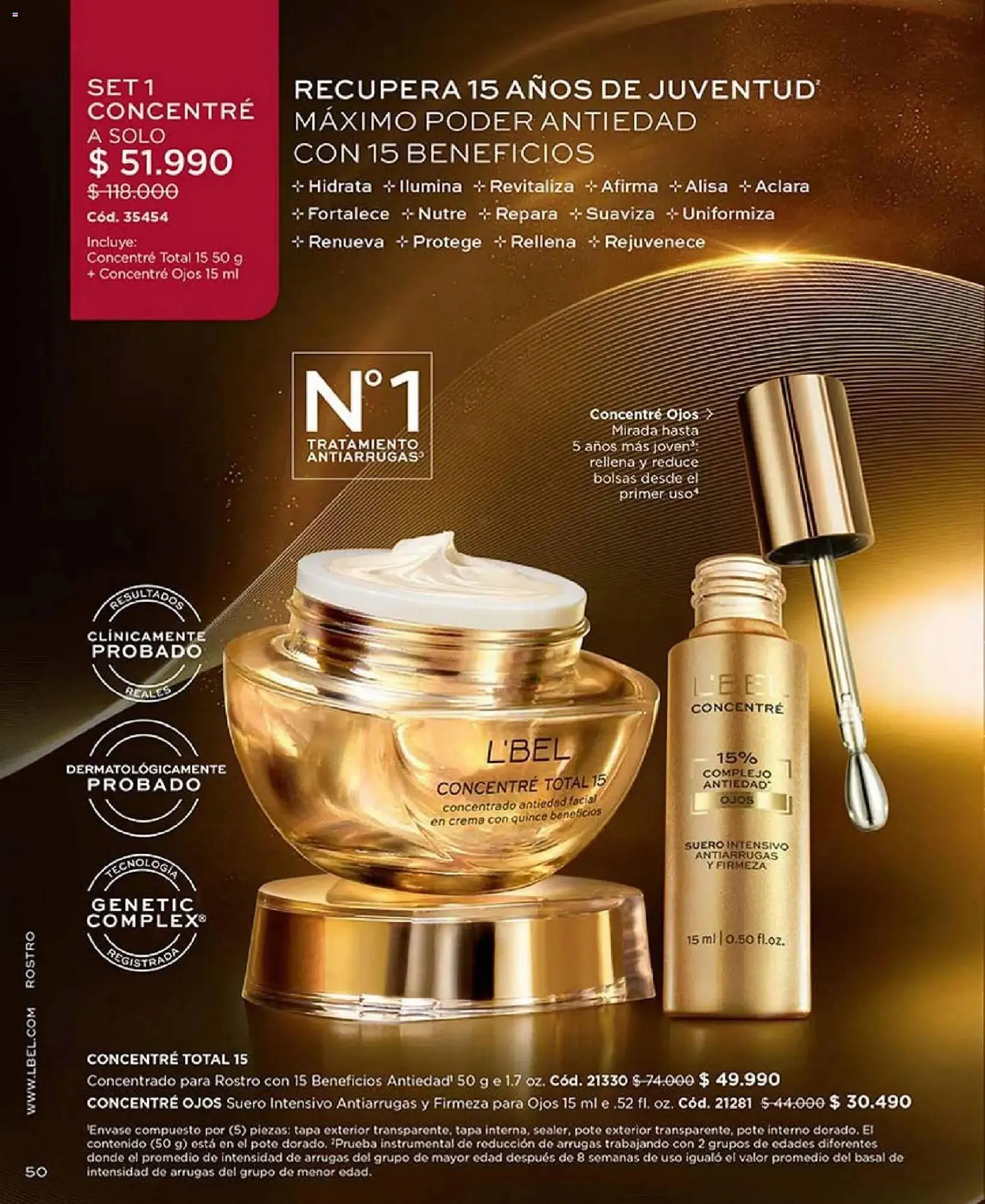 Catálogo de Catálogo L'Bel 30 de noviembre al 1 de enero 2026 - Página 50