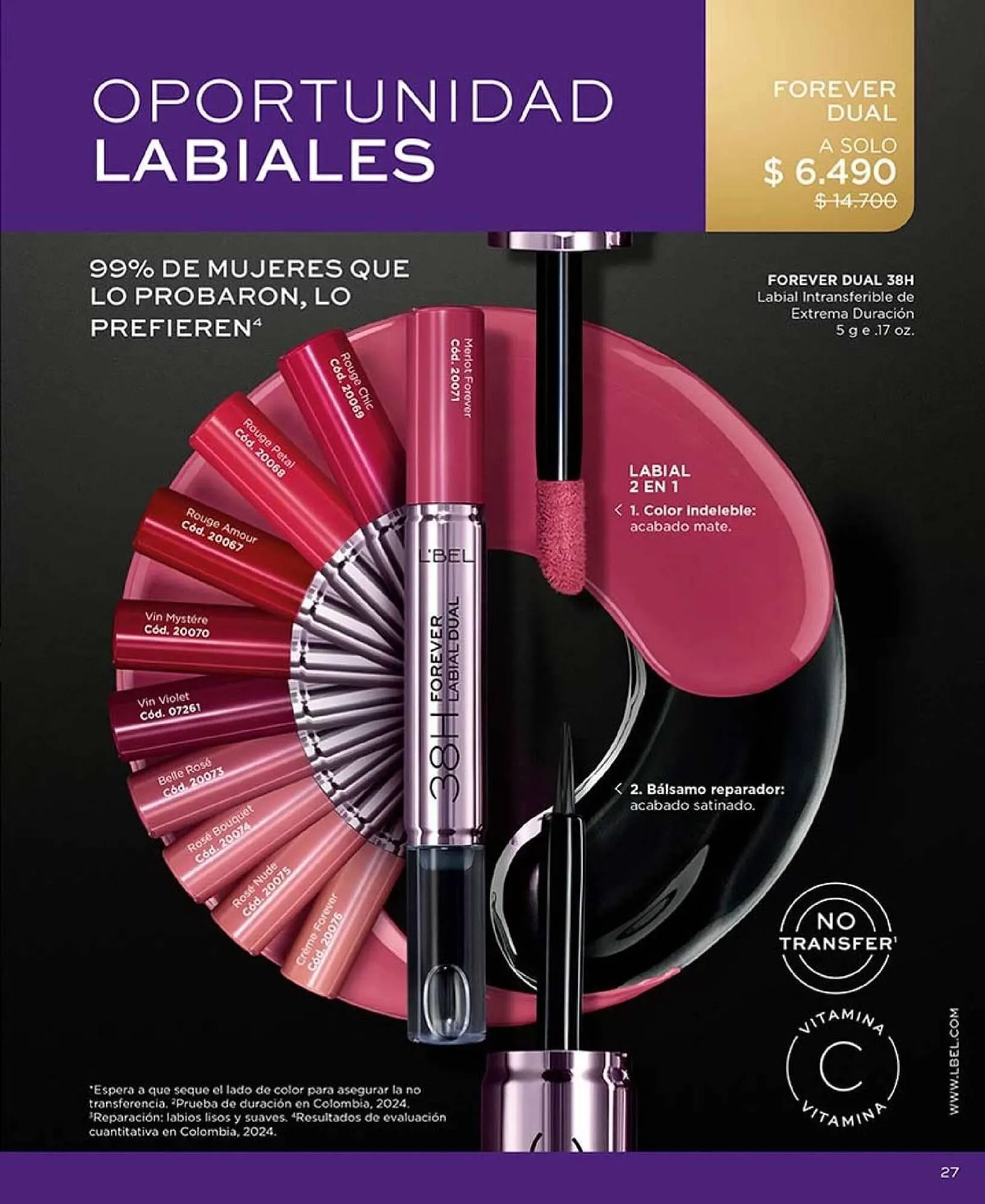 Catálogo de Catálogo L'Bel 6 de octubre al 31 de octubre 2025 - Página 27