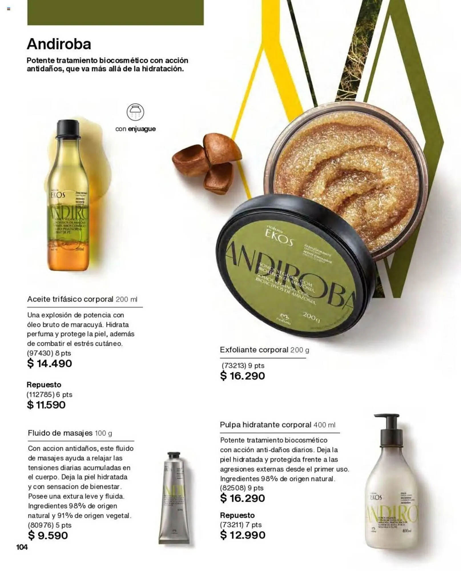 Catálogo de Catálogo Natura 1 de julio al 31 de octubre 2023 - Página 104