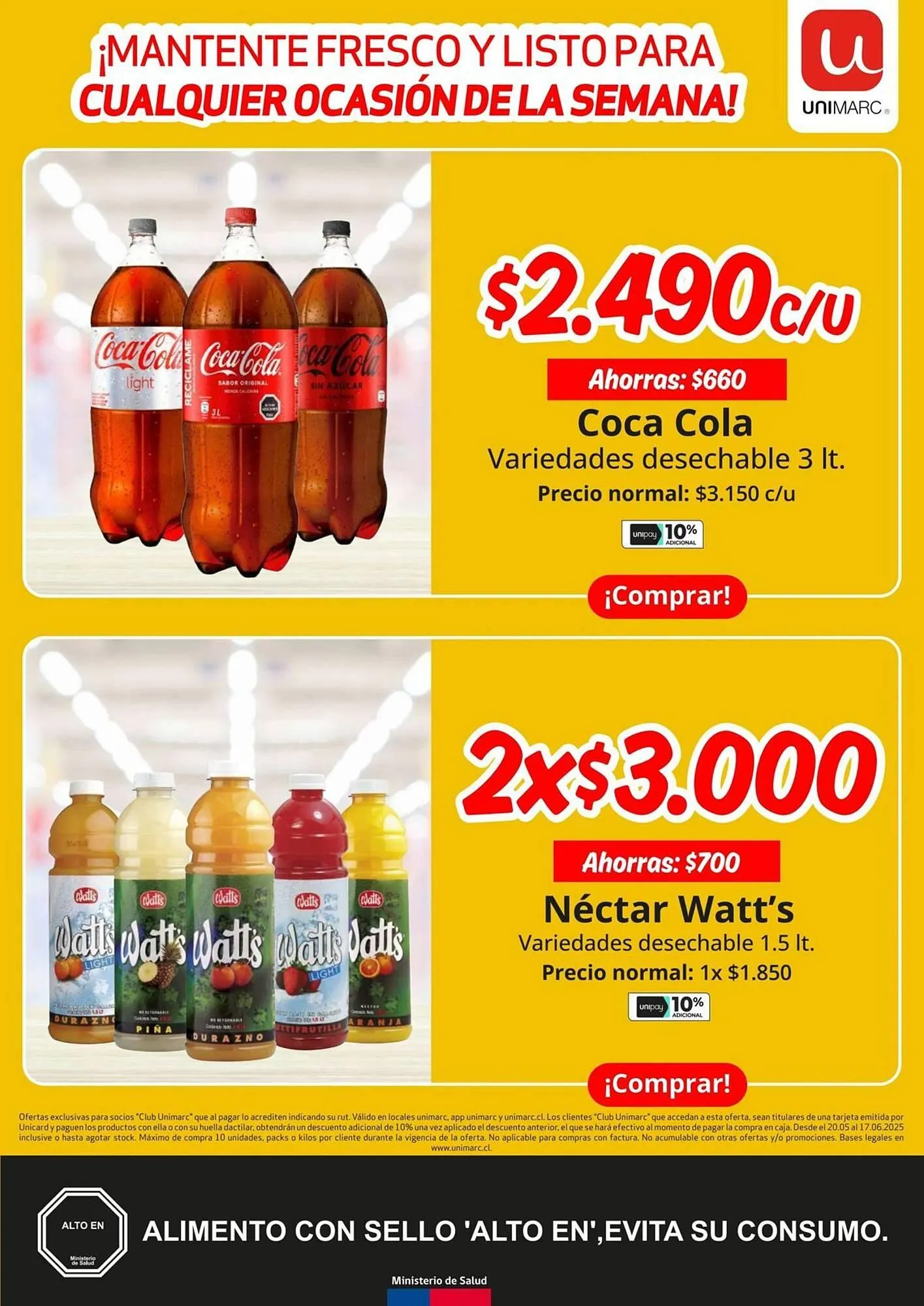 Catálogo de Catálogo Unimarc 20 de mayo al 17 de junio 2025 - Página 8