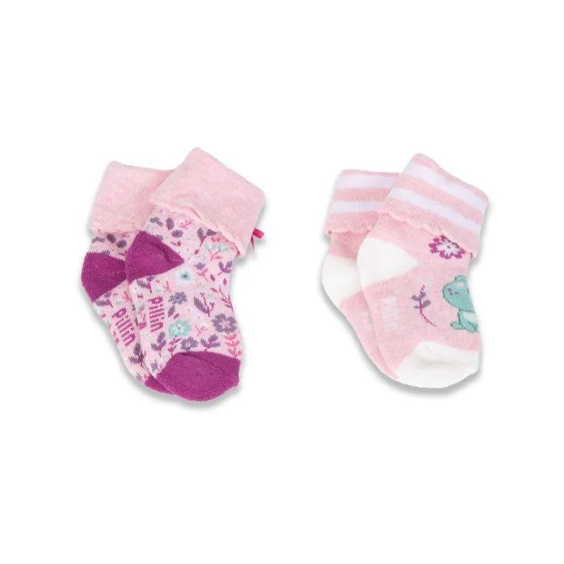 Pack 2 Pzas Calcetines Bebé Niña Multicolor