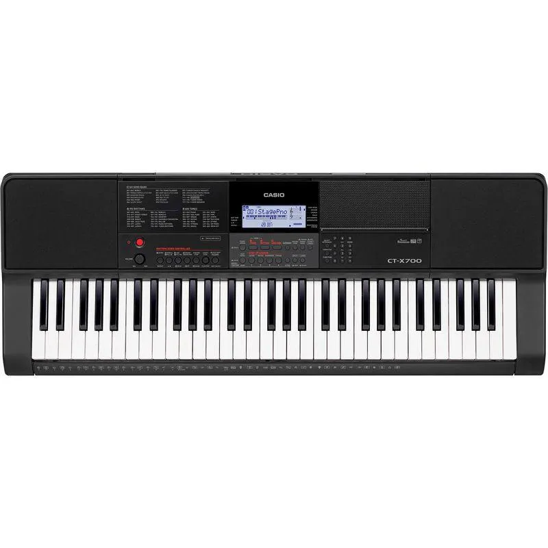 Teclado personal Casio CT-X700 - no incluye fuente de poder