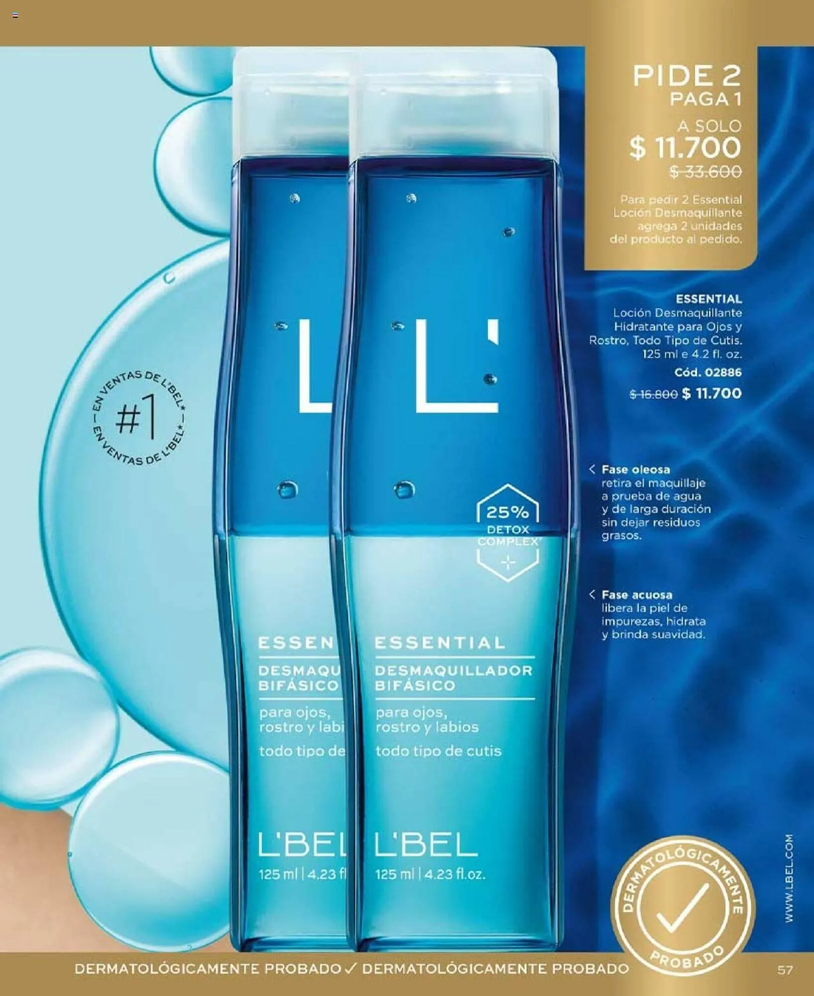 Catálogo de Catálogo L'Bel 16 de agosto al 16 de septiembre 2024 - Página 57