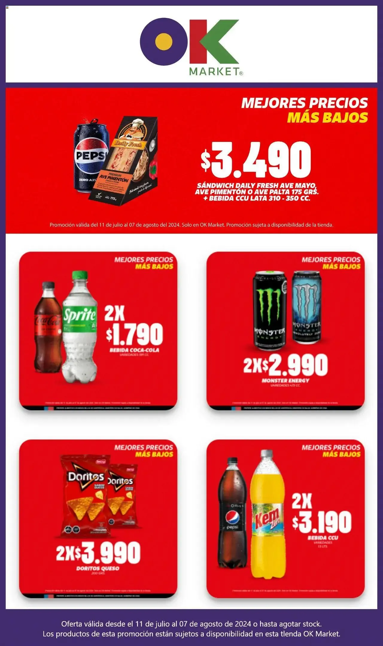 Catálogo de OK Market ofertas 11 de julio al 7 de agosto 2024 - Página 5