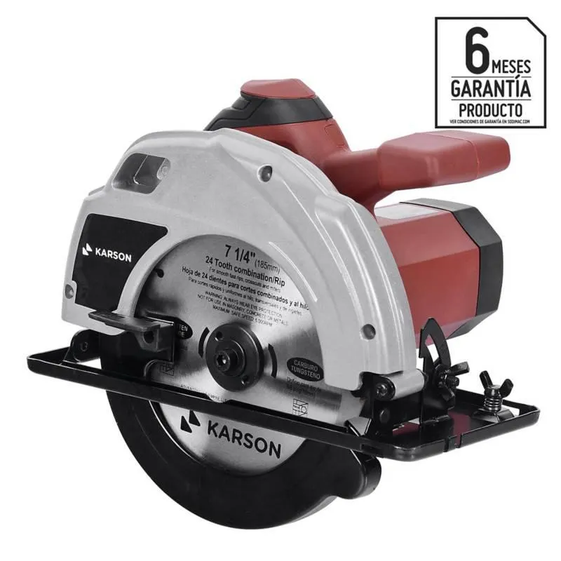 Sierra circular eléctrica 7 1/4" 1200W