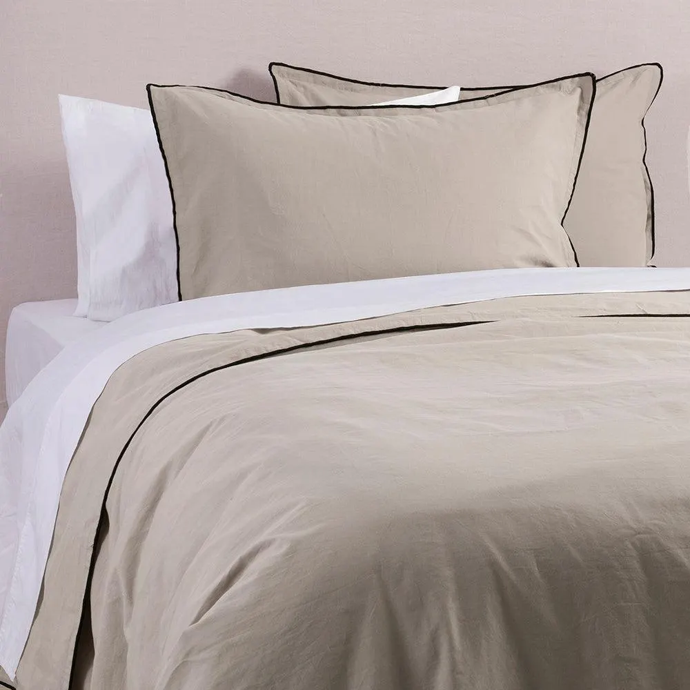 Funda Plumón Frame 2 Plazas Visón