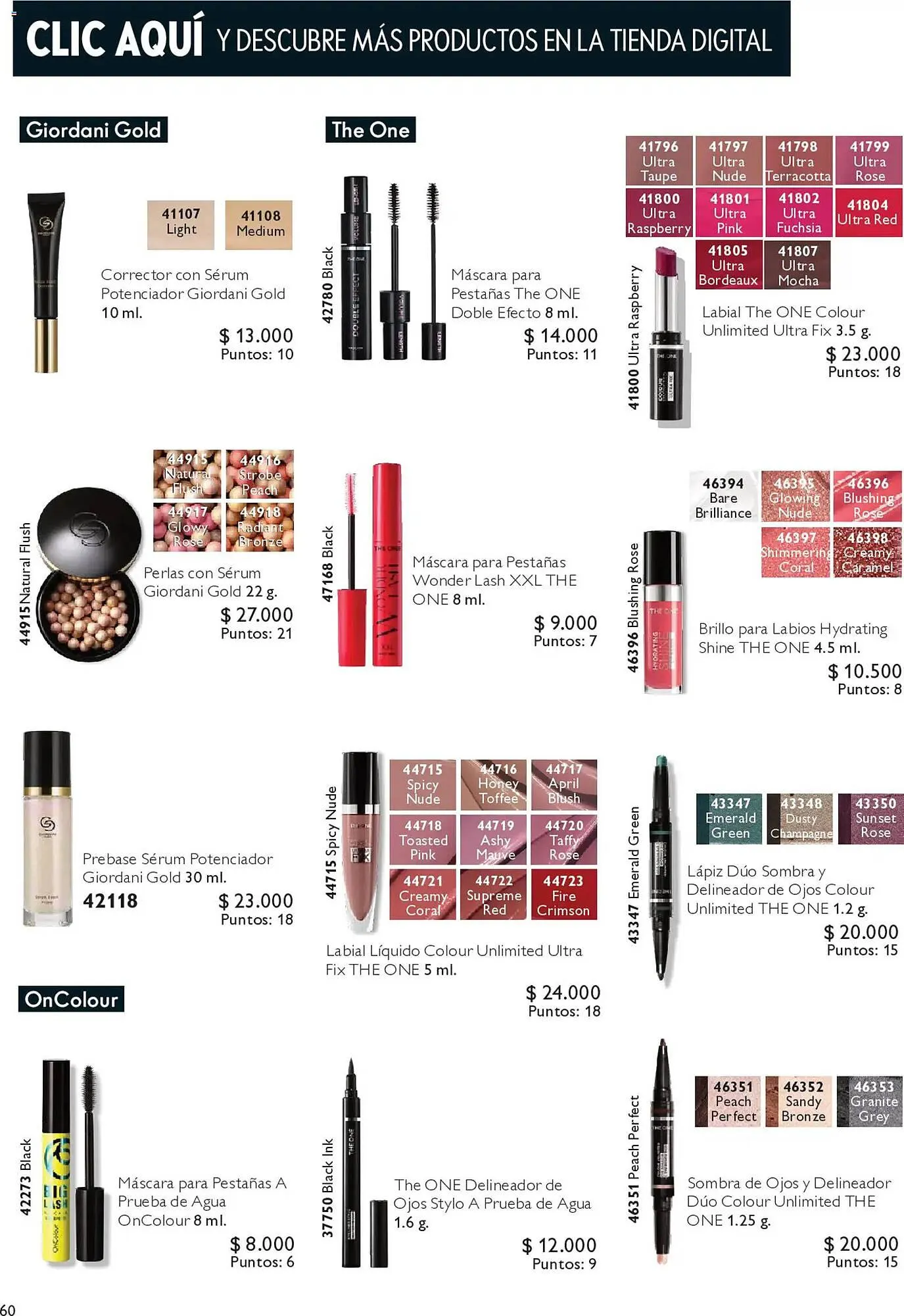 Catálogo de Catálogo Oriflame 9 de mayo al 30 de mayo 2026 - Página 62