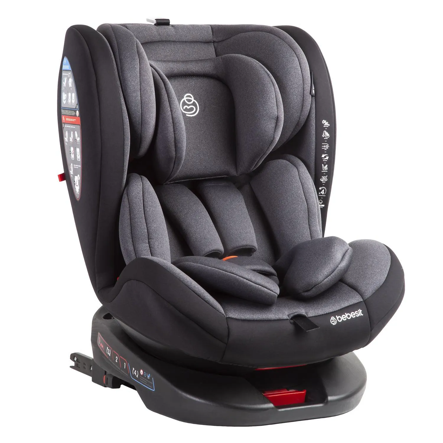 Silla de Auto Saturn Gris