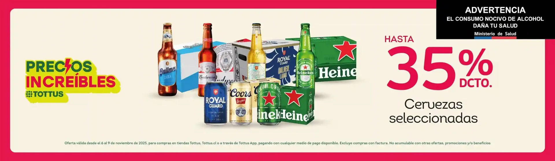 Catálogo de Catálogo Tottus 6 de noviembre al 9 de noviembre 2025 - Página 1