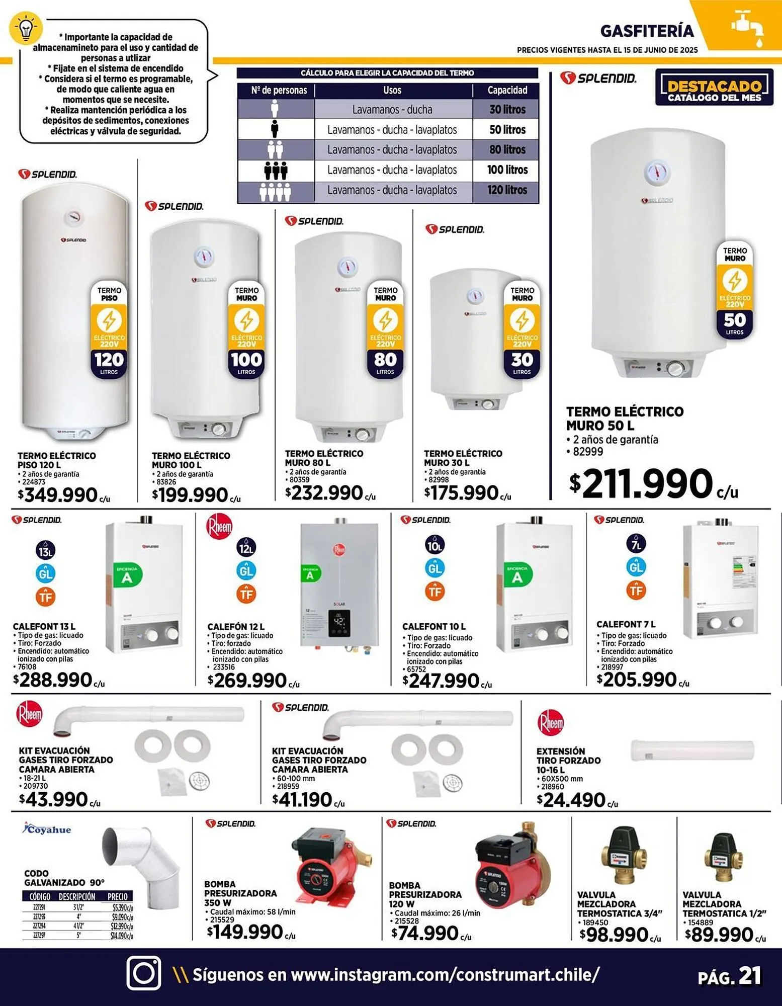 Catálogo de Catálogo Construmart 1 de julio al 31 de julio 2025 - Página 21