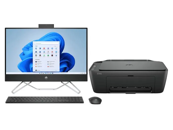 Todo-en-Uno HP 24-cb1027la + Impresora HP DeskJet Ink Advantage 2874