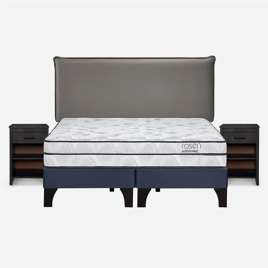 Cama Autonomy Sky King + Muebles Maurice