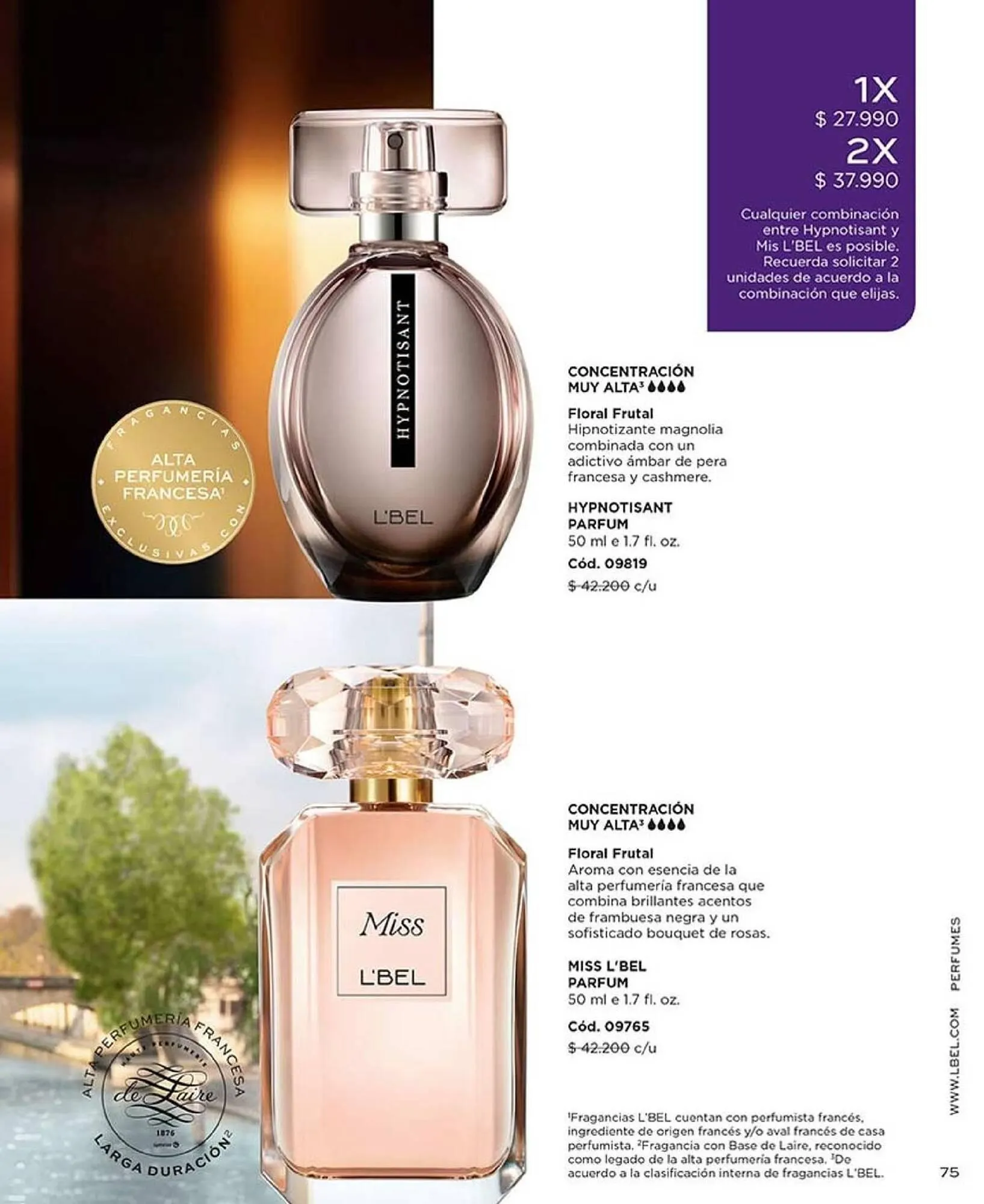 Catálogo de Catálogo L'Bel 10 de julio al 31 de diciembre 2025 - Página 75