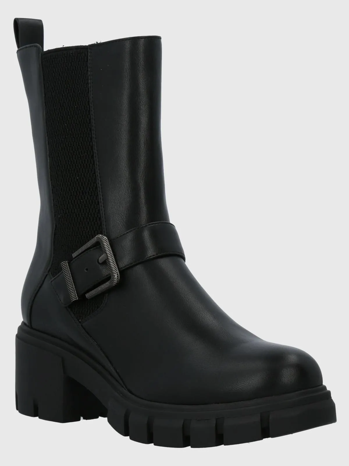 Bota Rep Mujer Negro Hush Puppies