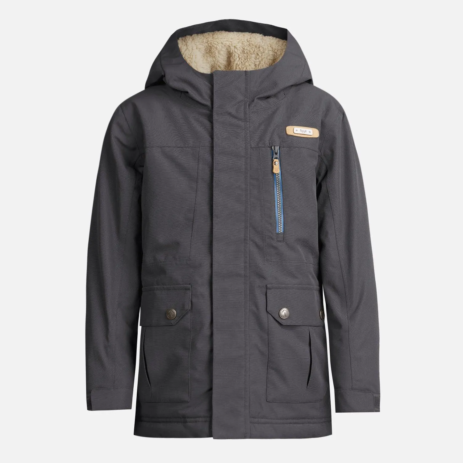 Chaqueta Niño Roble B-Dry Hoody Jacket Grafito Lippi