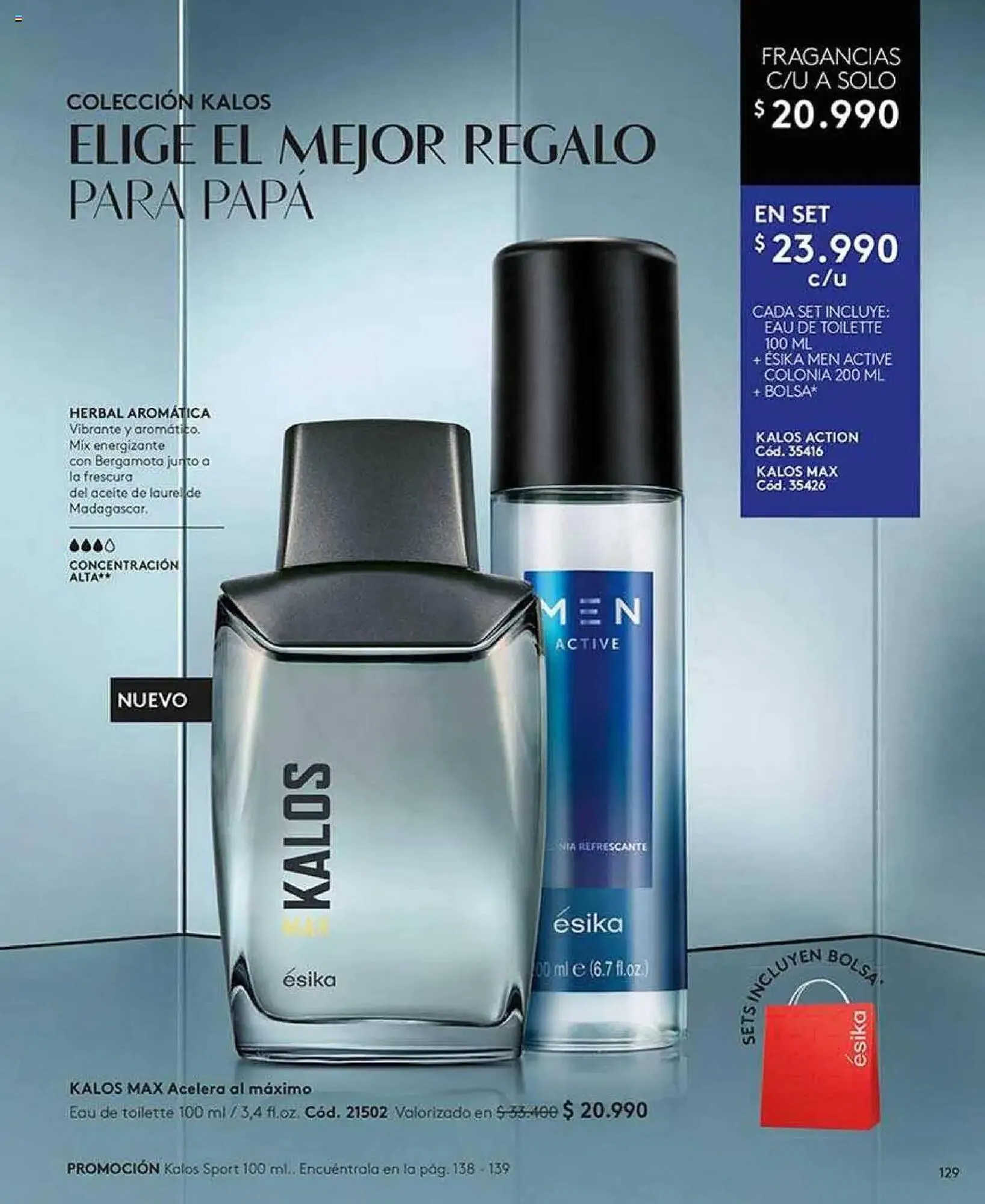 Catálogo de Catálogo Ésika 1 de mayo al 15 de mayo 2025 - Página 129