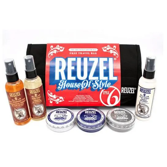 Set Reuzel House Of Style 6 Unid Tamaño Viaje