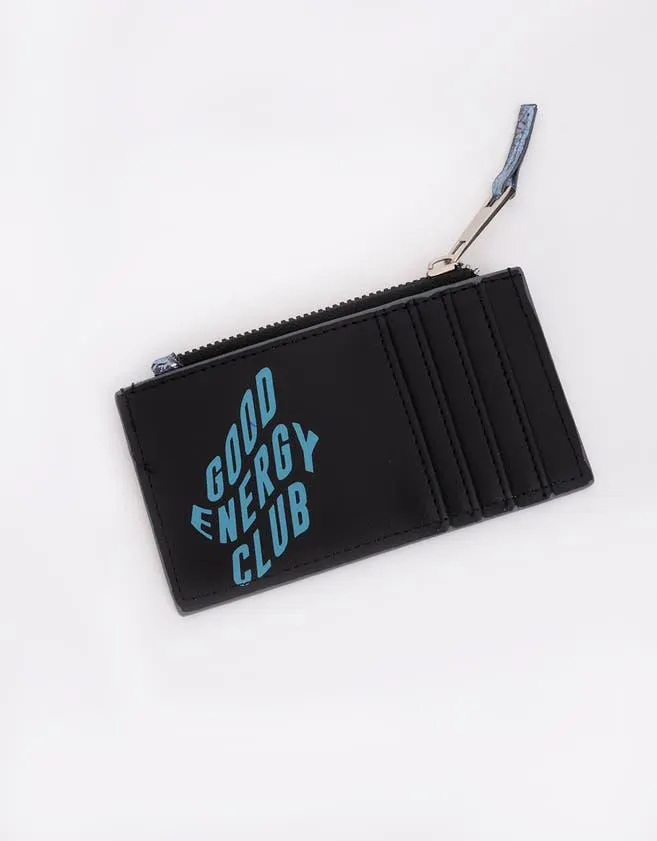 Tarjetero con estampa