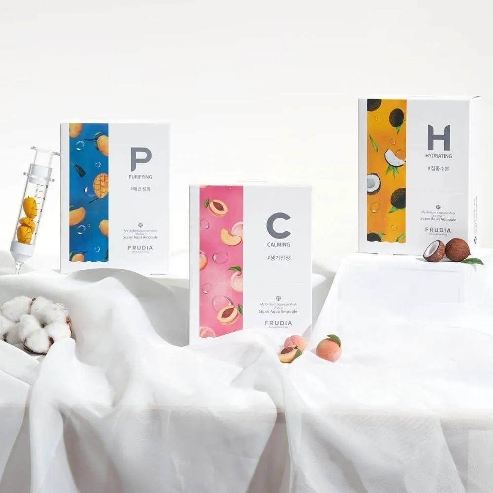 Mascarilla Facial Calmante Durazno X1