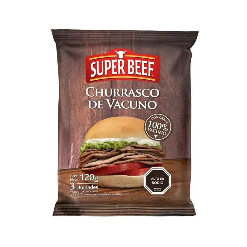 Churrasco Vacuno Superbeef 120 gr