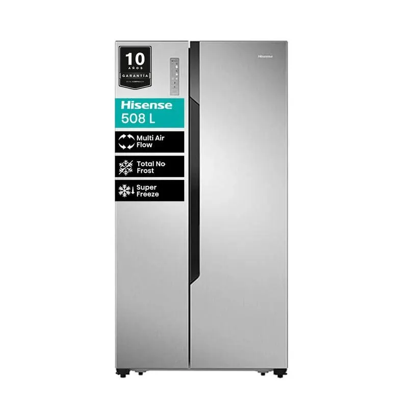 Refrigerador Side by Side 508 Litros No Frost RC-67WS2 Hisense