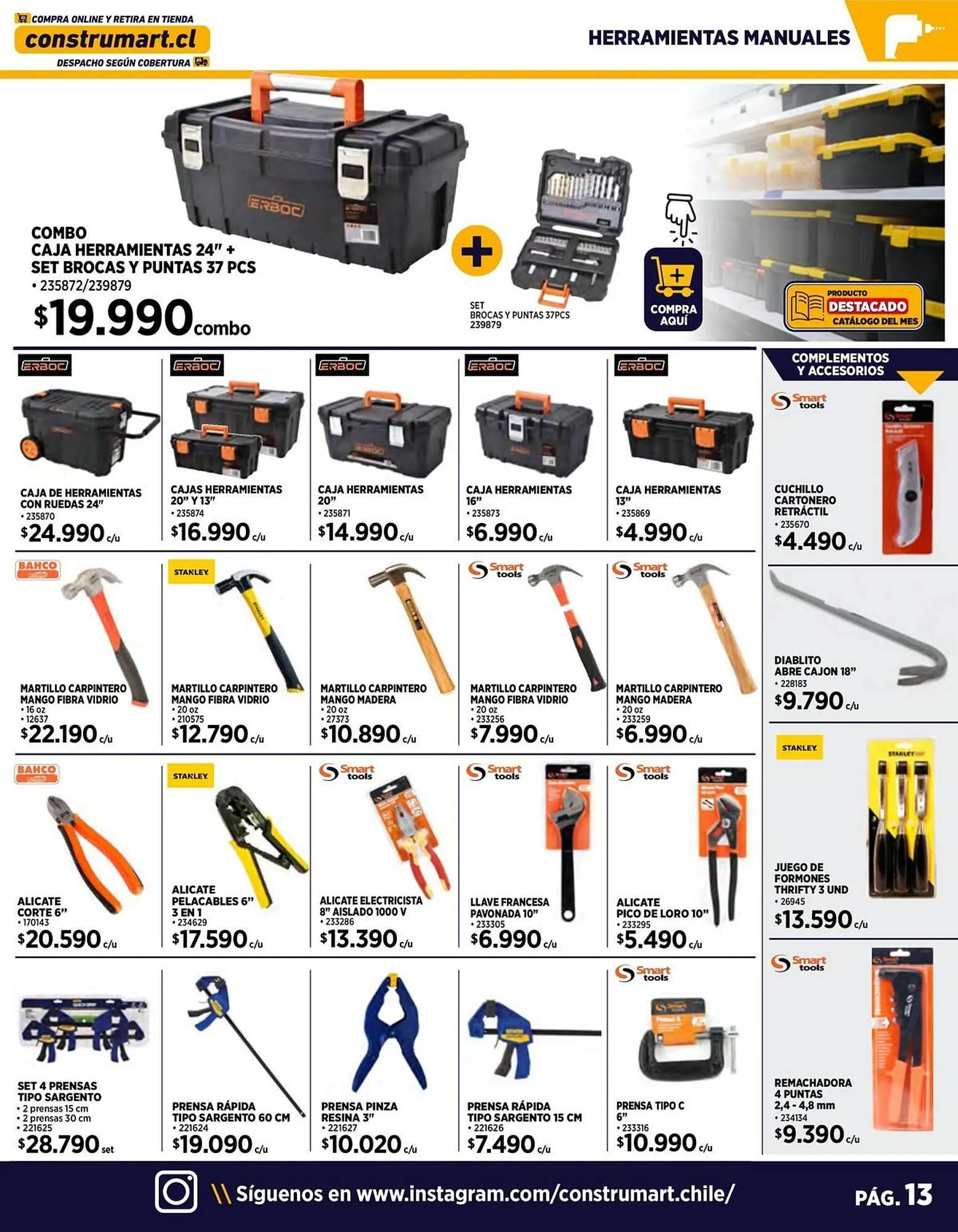 Catálogo de Catálogo Construmart 3 de abril al 28 de abril 2024 - Página 13
